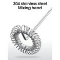 thumbnail image 3 of 1pc Electric Milk Frother Powered By 2pcs Aa Batteries, Household Mini Hand-Held Electric Egg Beater For Kitchen (Batteries Not Included), 3 of 5