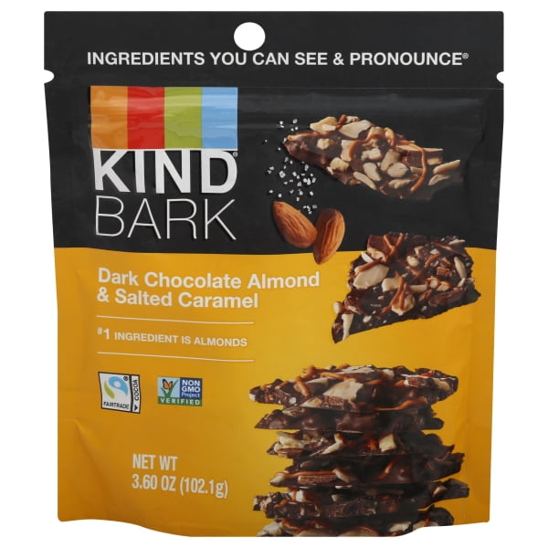 KIND Dark Chocolate Almond & Salted Caramel Bark 3.60 oz