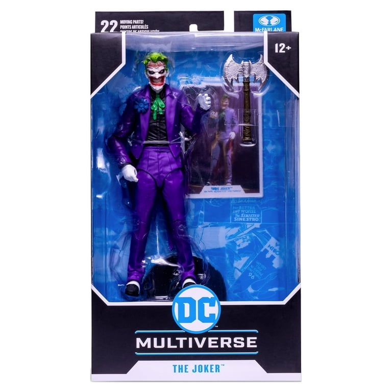 Figurine de collection Non renseigné Figurine Joker DC Multiverse Gold  Label 19 cms