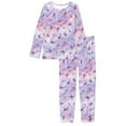 thumbnail image 5 of FOR U DESIGNS Marbled Butterfly Pajama Sets for Women 2 Piece Long Sleeve Sleepwear for Women Size 3XL Sleepwear for Women Nightwear sets Long Pants with Pockets, 5 of 6