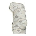 thumbnail image 2 of Time and True Women's Maternity Short Sleeve V-Neck T-Shirt, 2 of 6