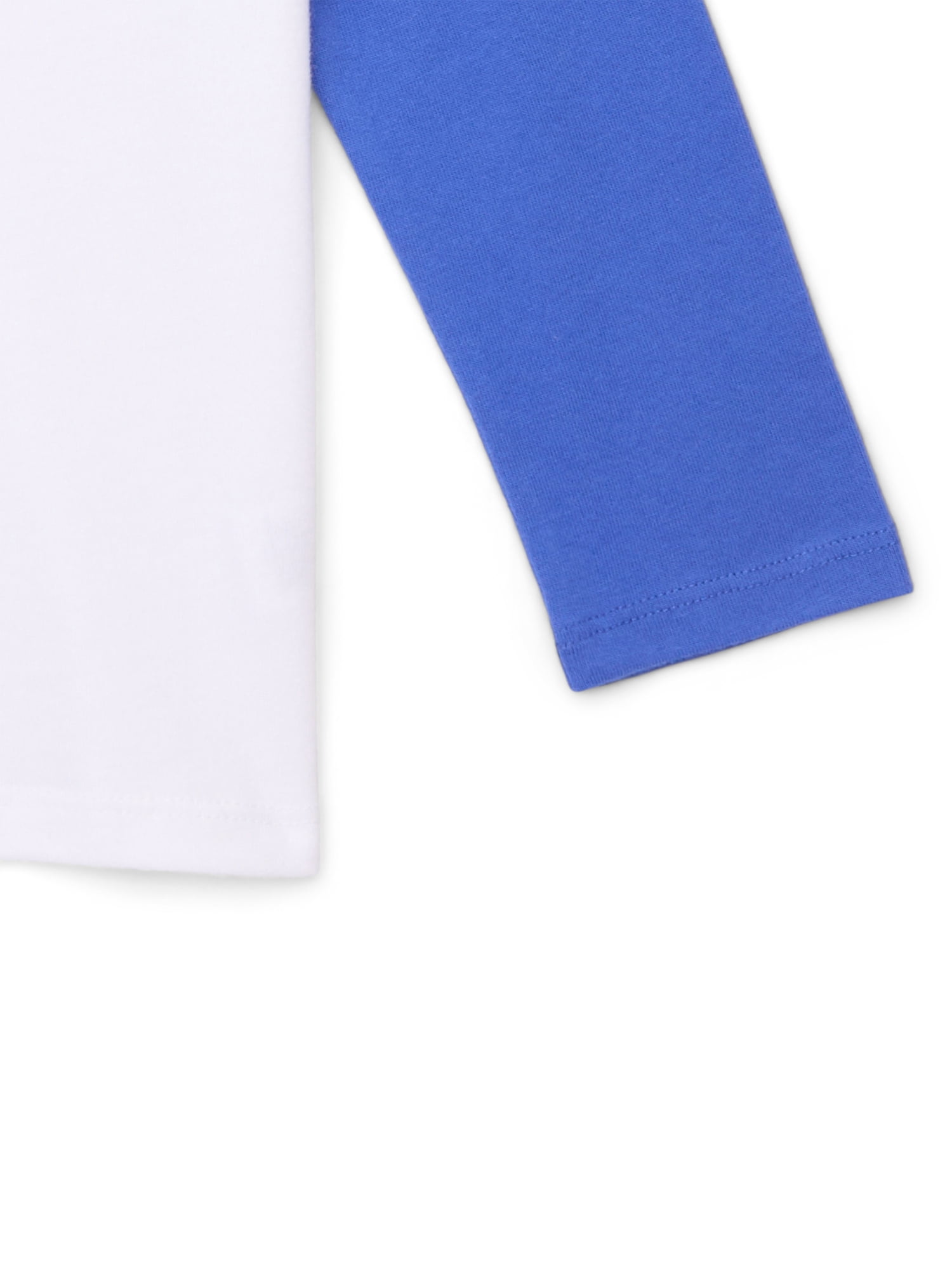 Garanimals Toddler Boys Colorblocked Graphic Tee with Long Sleeves, Sizes 18M-5T