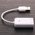 thumbnail image 6 of USB Sound Card Virtual 7.1 3D External USB Audio Adapter USB To Jack 3.5mm, 6 of 13