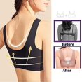 thumbnail image 4 of Women‘s Bra Front Closure 5D Shaping Seamless Push Up Lace Bras For Women, 4 of 5
