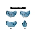 thumbnail image 3 of Spencer Handbags for Women Crossbody Bag Soft Nylon Multi Pocket Shoulder Purses Waterproof Messenger Bag, 3 of 9