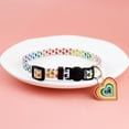 thumbnail image 3 of 1 Set Pet Collar Comfortable Anti-Lock Flexible Fashion Puppy Cats Collar with Bell Pet Accessories, 3 of 8