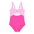 Awevudst Mommy and Me Bathing Suits Girls High Waist Monokini Swimsuit