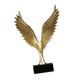 thumbnail image 3 of Estatua de águila extendida su adorno para el Decoración del hogar Sala de estar de la fiesta de la apariencia de pájaros modernos Escultura de Dorado, 3 of 8