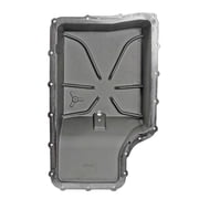B&M 71397 Hi-Tek Deep Transmission Pan Black