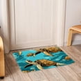 thumbnail image 6 of Turtle Polyester Non-Slip Machine Washable Floor Carpet Chair Mat Floor Rug, 6 of 6