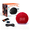 red, variant on xxdz 5th Gen Portable Smart Speaker with Clock & RGB Lights, Wireless Subwoofer Base, Surround Stereo Sound, Compatible with Desktop & TV
