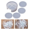 Silicone Coaster Mould Cup Coaster Mould Storage Box Resin Coaster Maker
