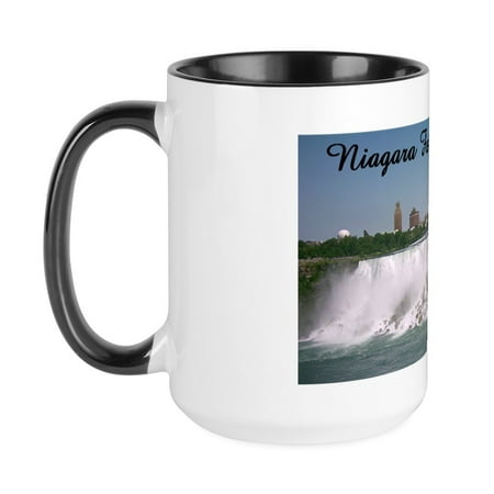 

CafePress - Niagara Falls NY Large Mug - 15 oz Ceramic Large Mug