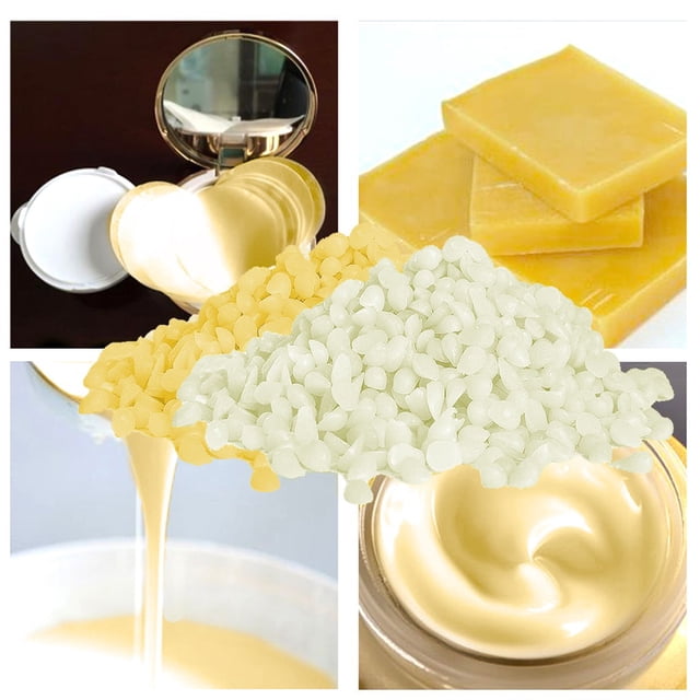White Wax DIY Wax Candle Making Lipstick Material Natural Beeswax