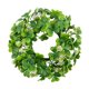 thumbnail image 4 of Corona de velas,Decoración del hogar de la corona de shamrocks de St Patricks Day,Suministros de fiesta de la corona de vela de hojas verdes,Anillo de vela artificial anillo de, 4 of 9