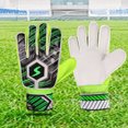 thumbnail image 2 of Guantes Guantes Fútbol Ajustables para Hombres Y Mujeres (7 Verdes), 2 of 9
