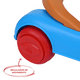 thumbnail image 5 of Andadera Para Bebé Aeiou A028 2 En 1 Altura Ajustable Azul/Naranja, 5 of 9
