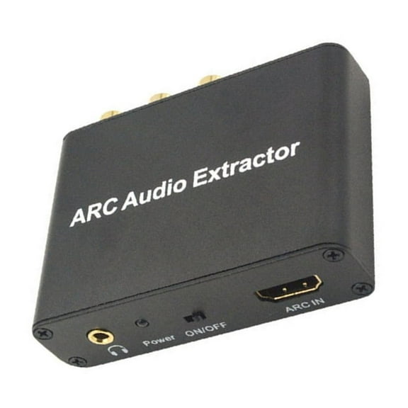 SPDIF Coaxial Right/Left Converter 192KHz Extractor for Enhancing Sound Home Entertainment