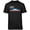 BLACK, variant on NASA Futuristic Logo Graphic T-Shirt (Large, Black)