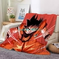Anime Super Dragon Ball Son Goku Cartoon Nap Blanket 70x100cm 3D