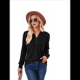 thumbnail image 2 of Camisa de Larga Negra XXL, 2 of 9