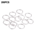 thumbnail image 1 of BUYISI Durable Connecting Ring Double Rings 6Mm Connectors Diy Jewelry Making Silver, 1 of 4