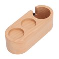 thumbnail image 2 of Soporte de madera para filtro de café, 3 orificios para evitar resbalones, base de madera de 51 mm/2 pulgadas, 2 of 14