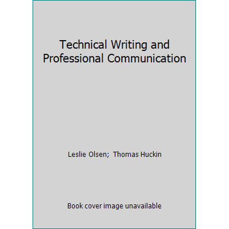 Pre-Owned Technical Writing and Professional Communication (Paperback) 0070478236 9780070478237