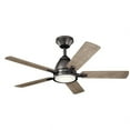 thumbnail image 5 of 330090AVI Kichler Lighting Arvada - Ceiling Fan with Light Kit - with Contemporary inspirations - 10.25 inches tall by 44 inches wide-Anvil Iron, 5 of 8