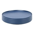 thumbnail image 2 of Mainstays Alessandra Matte Blue Stoneware Dinner Plate, 2 of 5