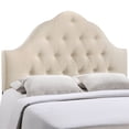 thumbnail image 3 of Hawthorne Collection Full Tufted Panel Headboard in Ivory, 3 of 3