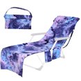 thumbnail image 1 of Beach Chair Cover No Sliding Quick Drying Chaise Lounge Towel, 1 of 6