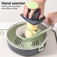 thumbnail image 5 of Joyfeel Food Processor 14-in-1 Vegetable Chopper Draining Cutter with Stainless Steel Blades, 5 of 10