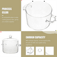 thumbnail image 4 of Glass Saucepan with Cover,Stovetop Cooking Pot with Lid and Handle Simmer Pot Clear Soup Pot, High Borosi, 4 of 6