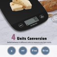 thumbnail image 4 of Báscula digital para cocina NUTRI FIT de 1 g a 5 kg con pantalla LCD, 4 of 9