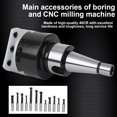 thumbnail image 4 of 40CR CNC Milling Tools, High Efficiency Boring Head Set, For Machining Center Lathes NT30-F1-18-12PCS, 4 of 8