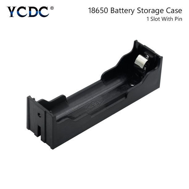 ABS 18650 Power Bank Cases 1X 2X 3X 4X 18650 Soporte de batería Caja de almacenamiento Caja 1 2 3 4 Ranura Baterías Contenedor con pin duro Tan Jianjun unisex