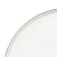 thumbnail image 4 of Fitz and Floyd Nevaeh Coupe Platinum Bands 16-Piece White Bone China Tableware Set (service for 4), 4 of 7