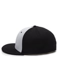 thumbnail image 5 of OC Sports TGS1930X Proflex Bamboo Charcoal Flat Visor Cap - Lt Gray Bk, 5 of 8
