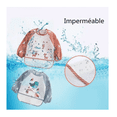 thumbnail image 3 of Juego 3 Impermeables Bebé Baberos Larga Manga Xtellar multicolor, 3 of 3