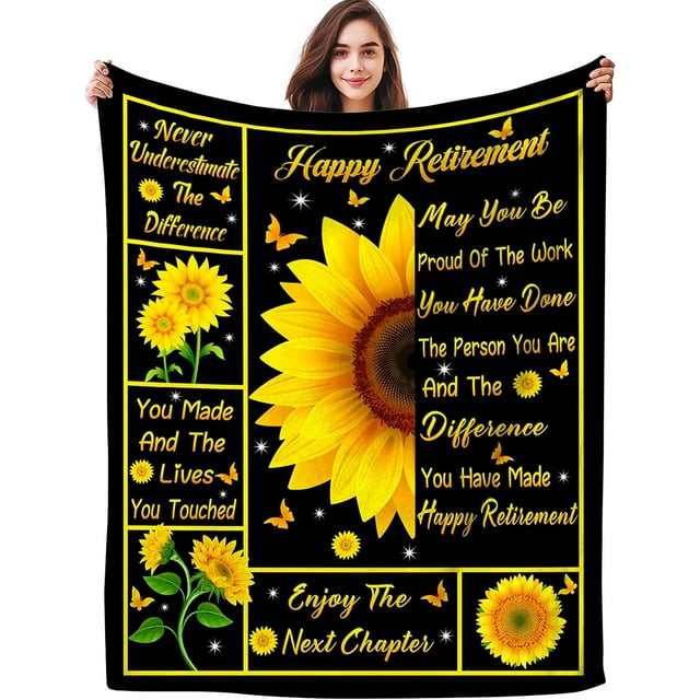 LHSHID Gifts for Aunt Blanket Flannel Soft and Comfortable Anti static Bed Sofa Blanket 60x80in