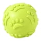 thumbnail image 4 of Pelota de juguete para perros resistente a las mordeduras, suministros para mascotas, pelota de juguete para masticar para perros, pelota chirriante para perros Verde, 4 of 8