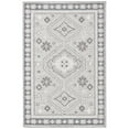 thumbnail image 2 of SAFAVIEH Global Marilou Abstract Indoor/Outdoor Area Rug, Light Grey/Dark Grey, 5'3" x 7'6", 2 of 6