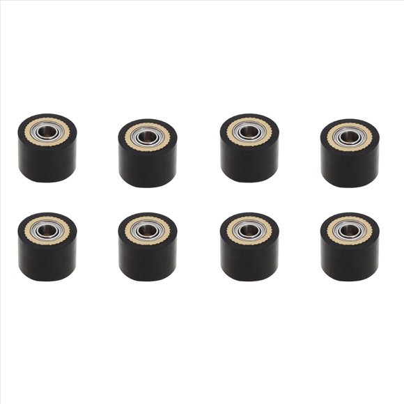 Rodillo de Pellizco de 8 Piezas, Rodillo Cortador de Plotter de 4x10x14mm, Rodillo de Alimentación de Papel para Plotter de Corte Serie Mimaki CG CG-61 CG130FX