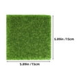 thumbnail image 2 of 4pcs Fake Grass Turf Sand Table Grass Mat Sand Table Fake Mat DIY Lawn Turf Decoration, 2 of 7