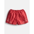 thumbnail image 4 of Weekend Academy Girls Embroidered Cotton Shorts, Sizes 4-18, 4 of 4