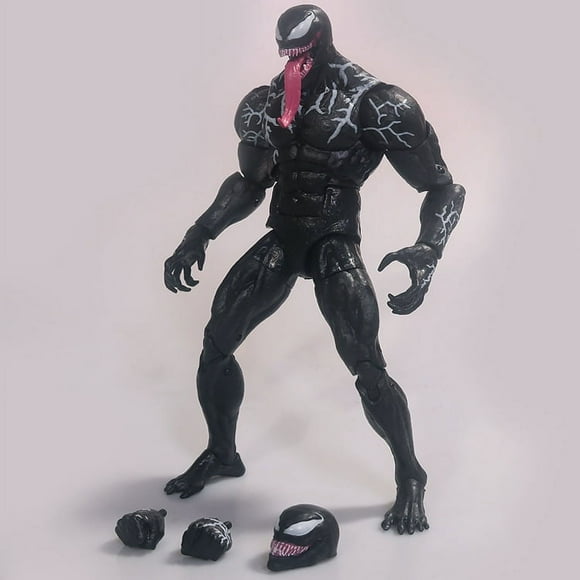Venom hand-made Joint movable toy doll gift model decoration movie venom deadly Guardian Marvel