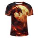 thumbnail image 4 of Playeras Cuello V Para Hombre, Conjunto De 2 Piezas De Camiseta De Manga Corta Con Cuello Redondo Y Pantalones Cortos Con Cordón Y Estampado De Letras Y Números, Adecuado Para El Verano, 4 of 4