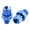 Blue, variant on yotijar 2x2 Pieces Bike 10mm Brake Handle Lever Adjusting Screws Road Bike M10 Gold 2 Pcs