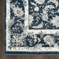 thumbnail image 5 of Nourison Dekor 2' x 4' Slate/Ivory Vintage Indoor Area Rug, 5 of 7